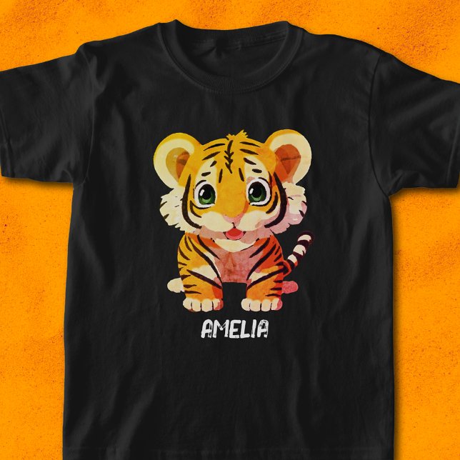 Personlig liten tiger t shirt (Skapare uppladdad)