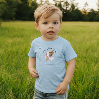 Personlig liten trädgårdshjälpare t shirt