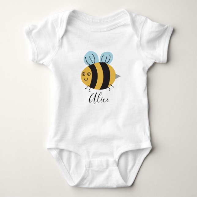 Personlig Little Bee T Shirt (Framsida)