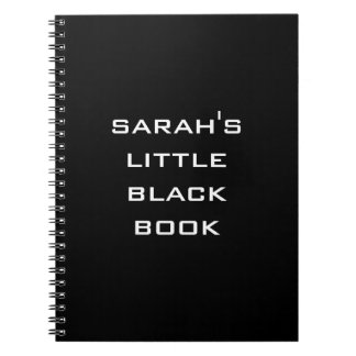 Personlig Little Black Bok Notebook Anteckningsbok