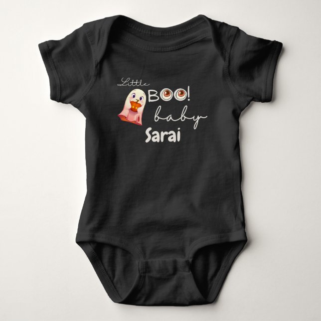 Personlig Little Boo T Shirt (Framsida)