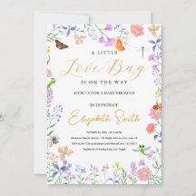 Personlig Little Love Bug Baby Shower