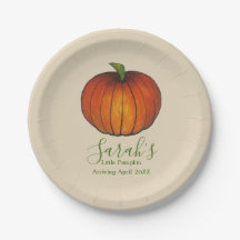 Personlig Little Pumpkin Autumn Shower