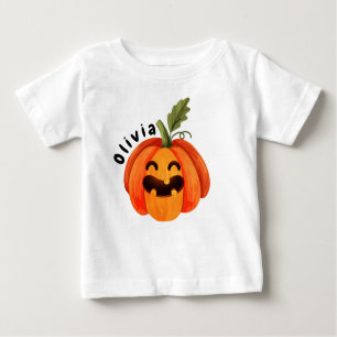 Personlig Little Pumpkin Halloween T Shirt