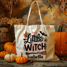 Personlig Little Witch Bus eller godis Candy Tygkasse