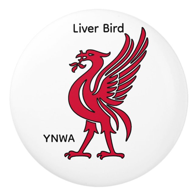 Personlig Liver Bird YNWA Knopp (Framsidan)