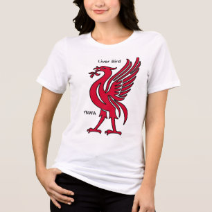 Personlig Liver Bird YNWA T Shirt