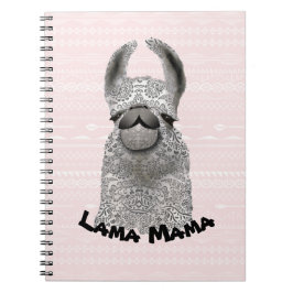 Personlig Llama Mamma Anteckningsbok