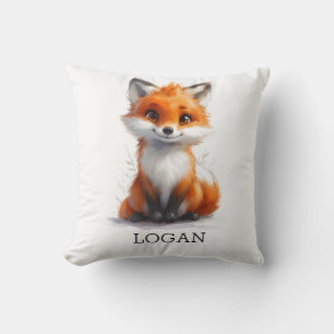 Personlig Logan Fox Unge Pillow Kudde