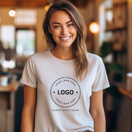 Personlig Logotyp Business T Shirt