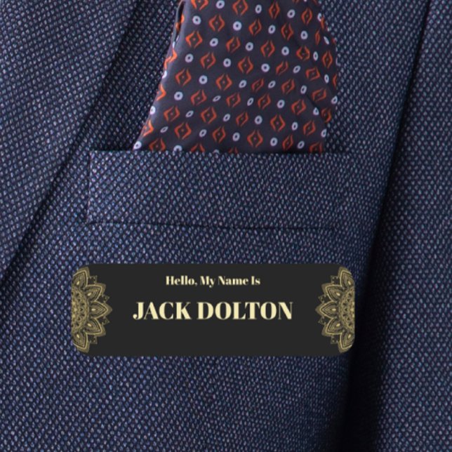 Personlig Logotyp Namn bricka för anställda Namnbricka (Skapare uppladdad)