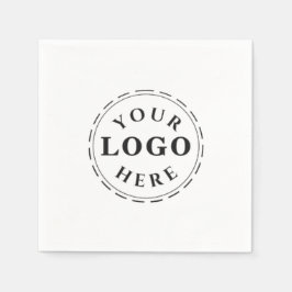Personlig Logotyp Napkins for Brand Promotion Pappersservett