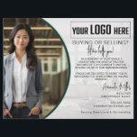 Personlig Logotyp Realtor Broker Real Gods Agent Reklamblad<br><div class="desc">Personlig Logotyp Realtor Broker Real Gods Agent Flyer, ett viktigt verktyg för sofistikerade marknadsföring i gods. Den här flygaren är designad med eleganta, chicens redigerbara kalligrafivarumärke och erbjuder en modern och professionell estetik som säkert imponerar på potentiella kunder. Oavsett om du befordrar en ny lista, är värd för ett öppet...</div>