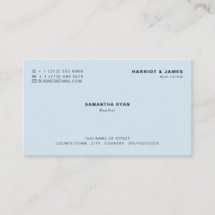 Personlig Logotyp, Realtor, Gods Agent Visitkort