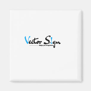 Personlig Logotypen Anpassningsbar för Logotyp Magnet