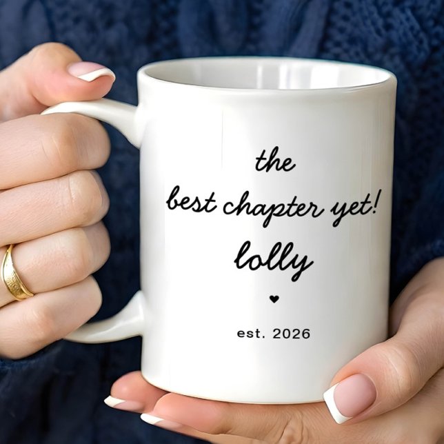 Personlig Lolly-mugg Bästa kapitlet än Kaffemugg (Skapare uppladdad)