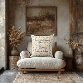 Personlig Londonssilhuett Minimalistisk Mönster Kudde