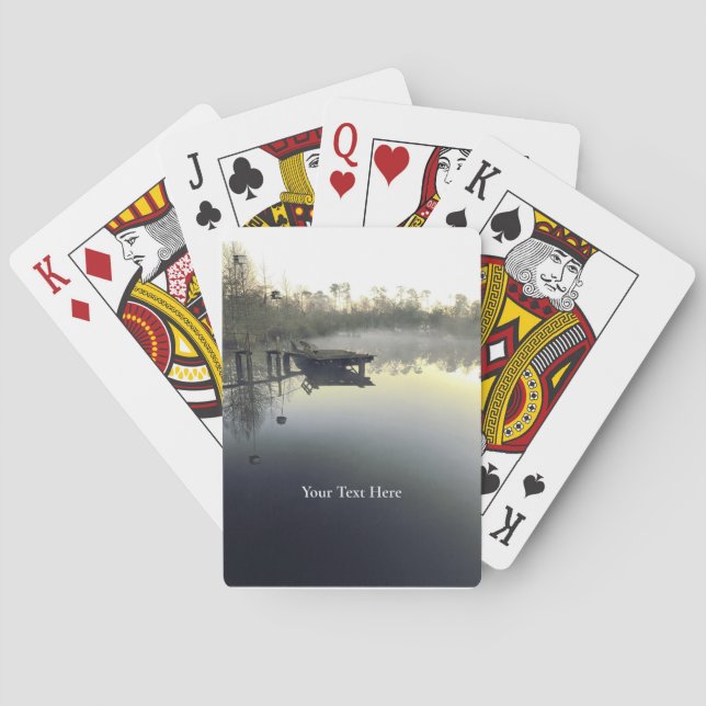 Personlig Louisiana Bayou Casinokort (Baksidan)