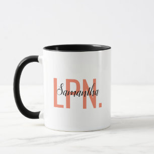 Personlig LPN-licensierad Practical Nurse Julafton Mugg