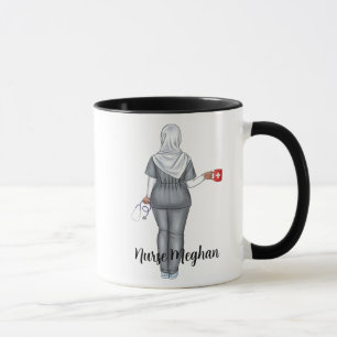 Personlig LPN Nurse (Muslim Woman) Gift Mugg