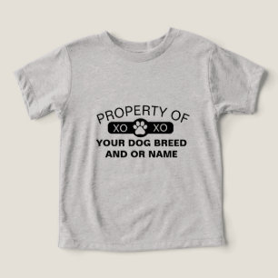 Personlig LT Egendom i [Hund aveln/Namn] T Shirt