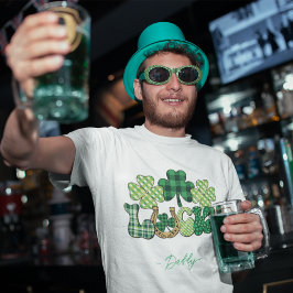 Personlig Lucky St patricks day manar T Shirt