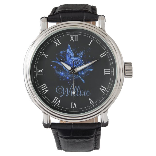 Personlig Lunar Moth Armbandsur (Framsida)