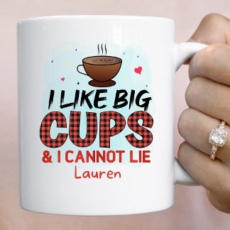 Personlig Lusnyj Jag gillar Big Kopp Coffee Mugg