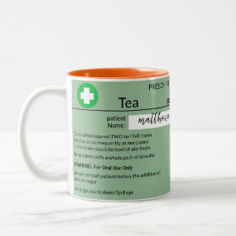 Personlig lustig recept Coffee Tea Mugg