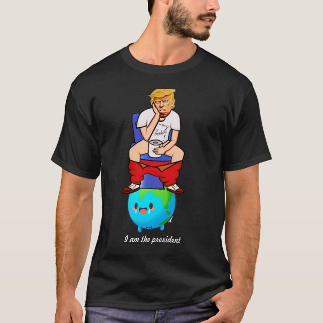Personlig lustig skjorta t shirt (Framsida)