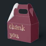 Personlig Luxury 50th Birthday Burgundy Guld Presentaskar<br><div class="desc">Luxury 50 Birthday Burgundy Guld Blommigt design. Matchningsprodukter finns i burgundy Guld Birthday-samlingen.</div>