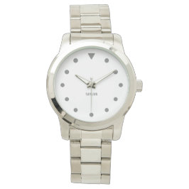 Personlig Luxury Classic Stainless Steel Armbandsur