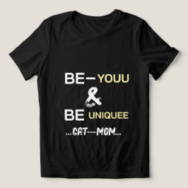 Personlig Luxury Typography Cute Pet Black T Shirt