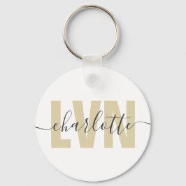 Personlig LVN-licensierad Chic för yrkesrelaterad  Nyckelring