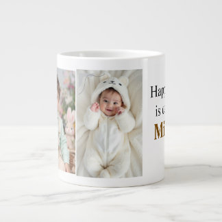 Personlig Lycka heter Foto Mugg Jumbo Mugg
