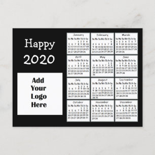 Personlig Lycklig 2020 - nyårPersonlig Vykort