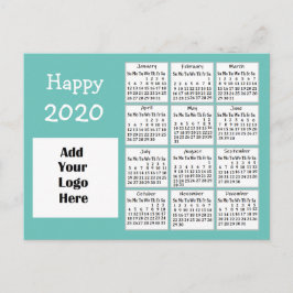 Personlig Lycklig 2020 - nyårPersonlig Vykort