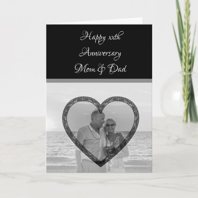 Personlig Lycklig-årsdag - foto Kort (Framsida)