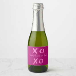 Personlig Lycklig Galentins Magenta XOXO