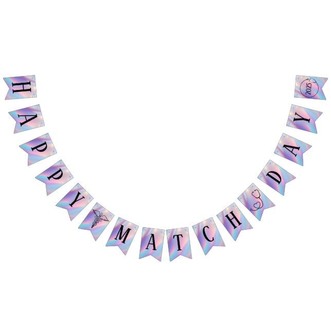 Personlig Lycklig Matchdag 2025 Uppehåll i Doktor Vimplar (Alla)