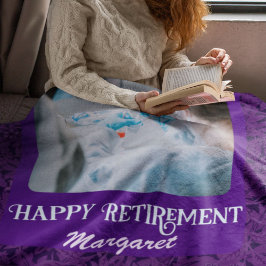 Personlig Lycklig Nurse Pension ger våld Fleecefilt