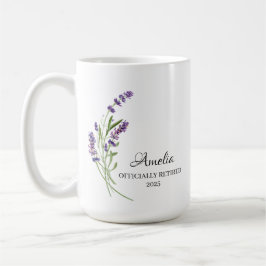 Personlig Lycklig Pension Gift Kaffemugg
