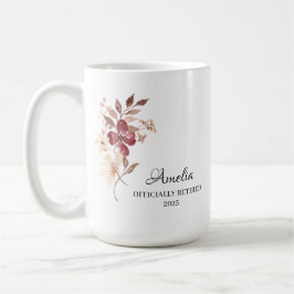 Personlig Lycklig Pension Gift Kaffemugg