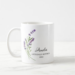 Personlig lycklig pensionsgåva kaffemugg
