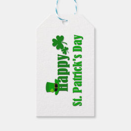 Personlig Lycklig St. Patrick's Day Gift Märkre Presentetikett