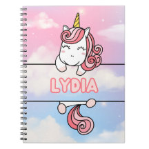 Personlig Lydia Unicorn Flickaktigt bärbar dator