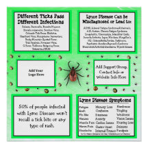 Personlig Lyme disease Information Poster