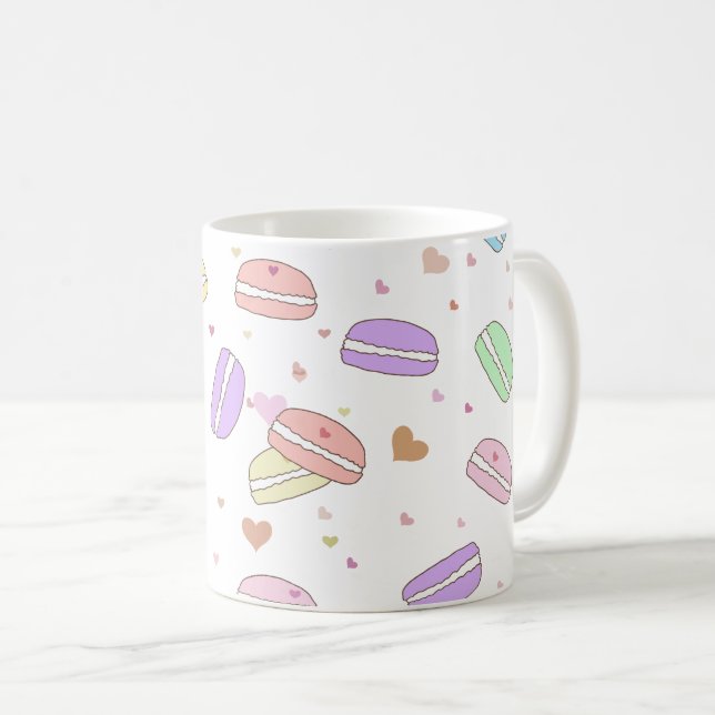 Personlig Macaron Mugg (Framsida höger)