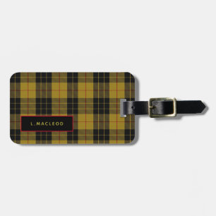 Personlig MacLeod of Lewis Manar Luggage Tag Bagagebricka
