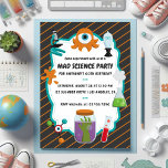 Personlig Mad Science Födelsedagsfest Photo Inbjudningar<br><div class="desc">Få redo för en roligt experiment med det här forskartemade födelsedagsfest inbjudan! Med ljusa färger, lekfull labbgrafik och ett krångligt monster är den här designen perfekt för barn som kärlek naturvetenskap och äventyr. Perfekt för STEM-inspirerad party eller någon som tittar för ett unikt och spännande firande tema. Fullständigt anpassade med...</div>